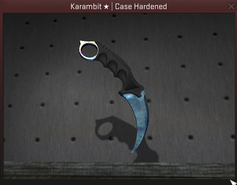 Karambit | Case Hardened