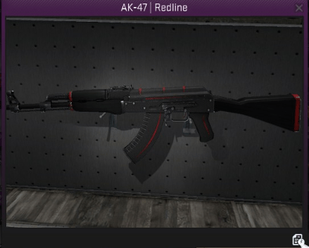 AK-47 | Redline Minimal Wear Look