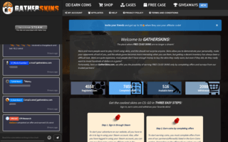 GatherSkins бесплатный код BIGTIME